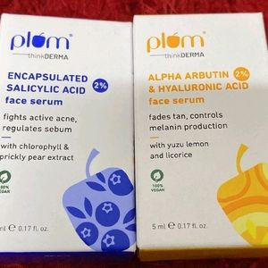 Plum Alpha Abrutin And Salicylic Acid Serum Combo