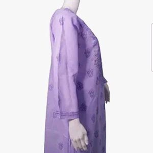 Silkari  Women's pure cotton lavender colour