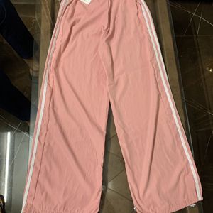 *Grab Or Miss* Newme Stripes Pink Trackpant