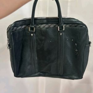 DAKS London original leather laptop bag