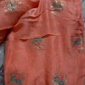 Karwachauth Special Pure Upada Cutdana Work Suit