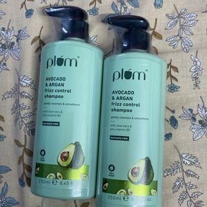 Plum Avocado & Argan Frizz Control Shampoo