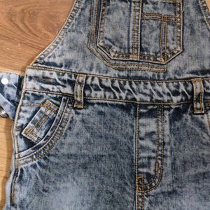 denim dungaree (3-4 Years)