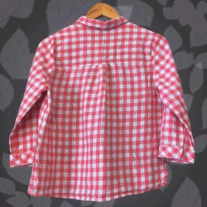 Cotton Candy Checkered Shirt