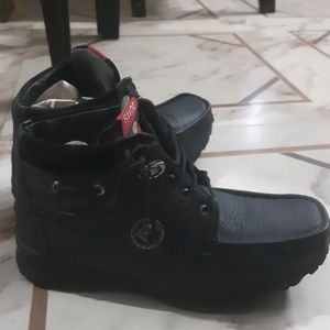 Unused Men Black Boots