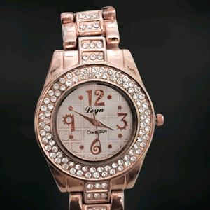 LEYA ROSE GOLD WATCH