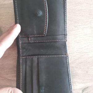 Woodland Men's leather black purse