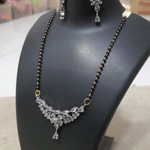 Ad Diamond Mangalsutra ( Fresh Stock)