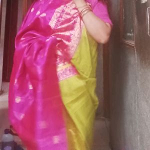 Beautiful New Unused Silk Saree