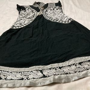 Black Anarkali Kurta