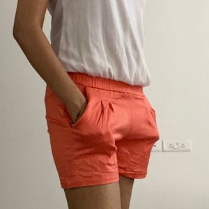 Faballey Short Jumpsuit Flourescent Orange