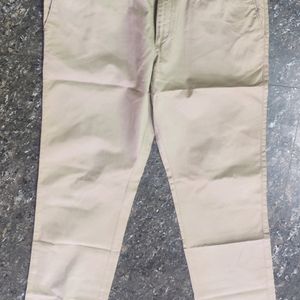 Beige Formal Pant