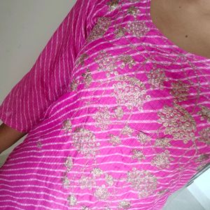 Pink Designer Kurti