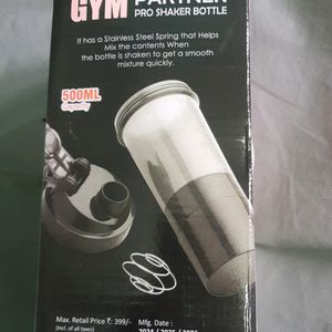 GYM PRO Shaker Bottle 500ML