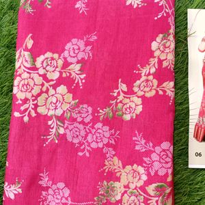 Mugdha Silk Saree Pink 🩷