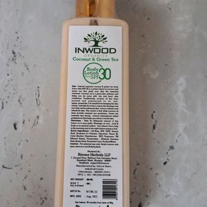 Inwood Organic Spf30 Body Lotion