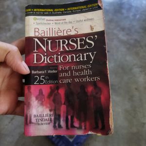 Nursing Dictionary  Only 150rs