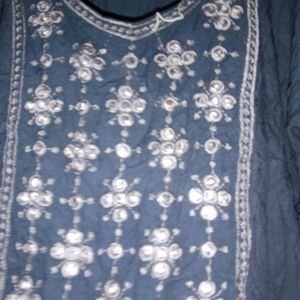 Mirror Work Women Kurti