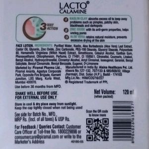 Lacto Calamine Face Lotion