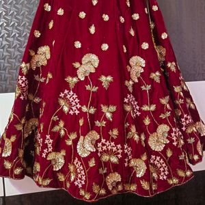 Heavy Hand Work Bridal Lehenga