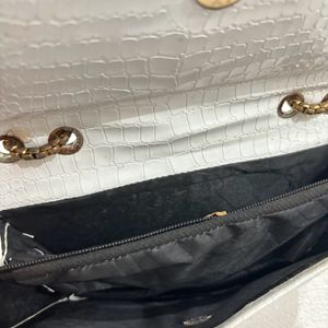 White Sling Bag