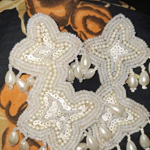 Beautiful White Earrings