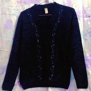 Ladies Glitter Sparkle Sweater