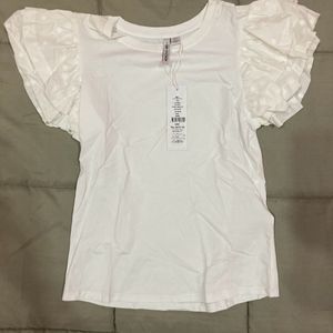 Forever New Nadia Double Frill Tee