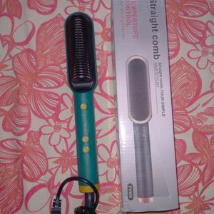 HAIR STRAIGHTENING BRUSH With Temperature Control