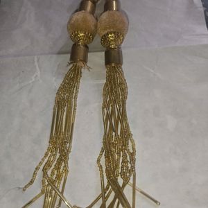 Beautiful Golden Latkan For Lehangas / Kurtis