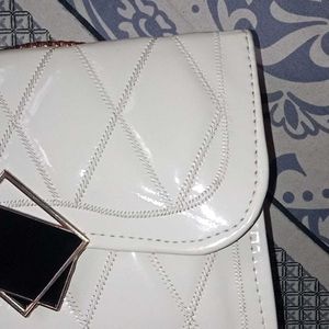 White Sling Bag