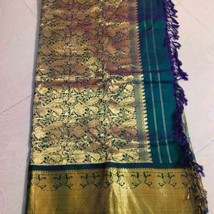 Full Shinning Pure Kanchipattu Saree