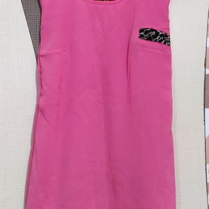 Pink Formal Top