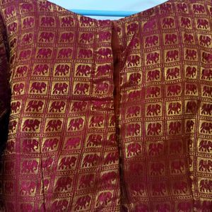 Women's Banarasi Silk Blouse Bust 40