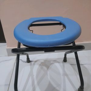 Folding Commode Chair, Portable Toilet Seat