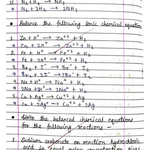 Class 10 Chemistry Notes CBSE NCERT