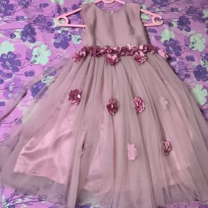 3 to 4 Year Girl's Party Wear Gown