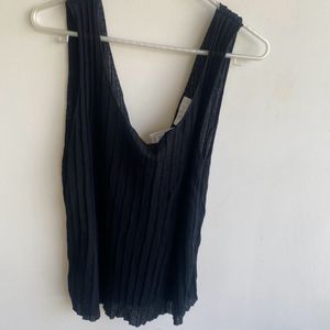 Black Party Wear Top