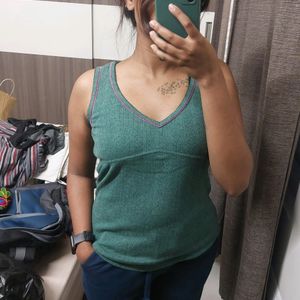 Olive Green Tank Top