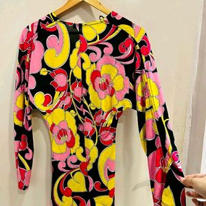 Imported Floral Print Beautiful Top