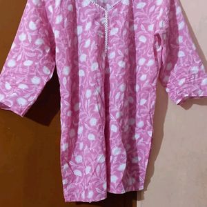 Pink Kurta