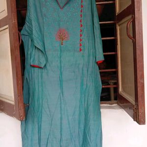 Green Coloured Kurti Xxl