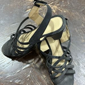 Khadim's High Heel Cone Strappy Sandal for Women