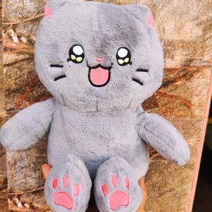 Korean Grey Cat Soft Toy