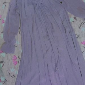 Pretty Lavender Off Shoulder 💜 Dress | Korean