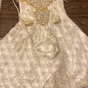 Patch Work Net Frock (CLEARENCE SALE)