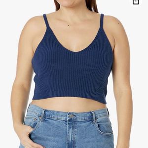 Korean crop Sweater Top