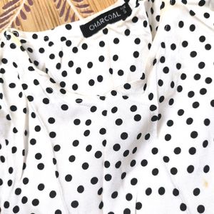 Women Polka Dot A Line One Piece