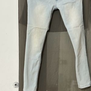 Light Blue Skinny Fit Jeans