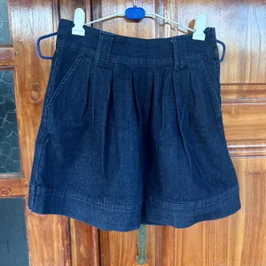 Primark Pleated Denim Skirt